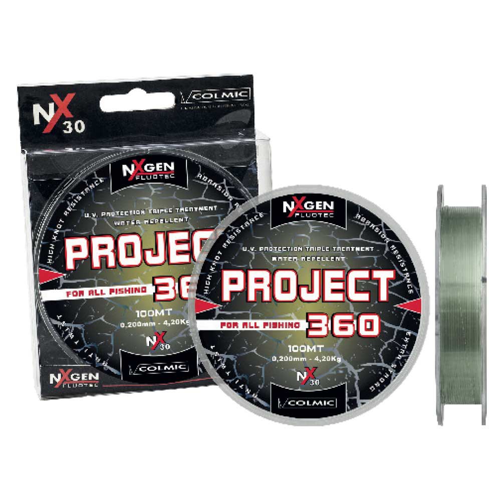 Купить Colmic NYPR10018 Монофиламент Project 100 m  Grey 0.180 mm 7ft.ru в интернет магазине Семь Футов