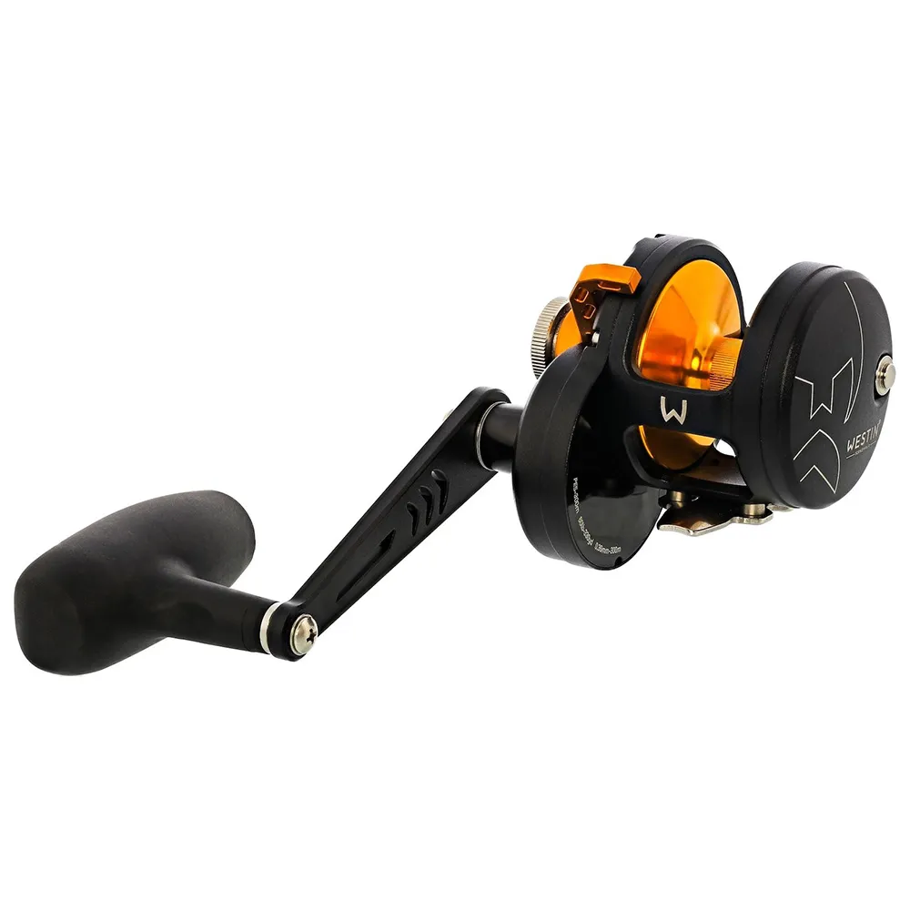 Купить Westin r010-065-016-unit джиговая катушка W8 RH Black / Gold 20x20x15 40 7ft.ru в интернет магазине Семь Футов