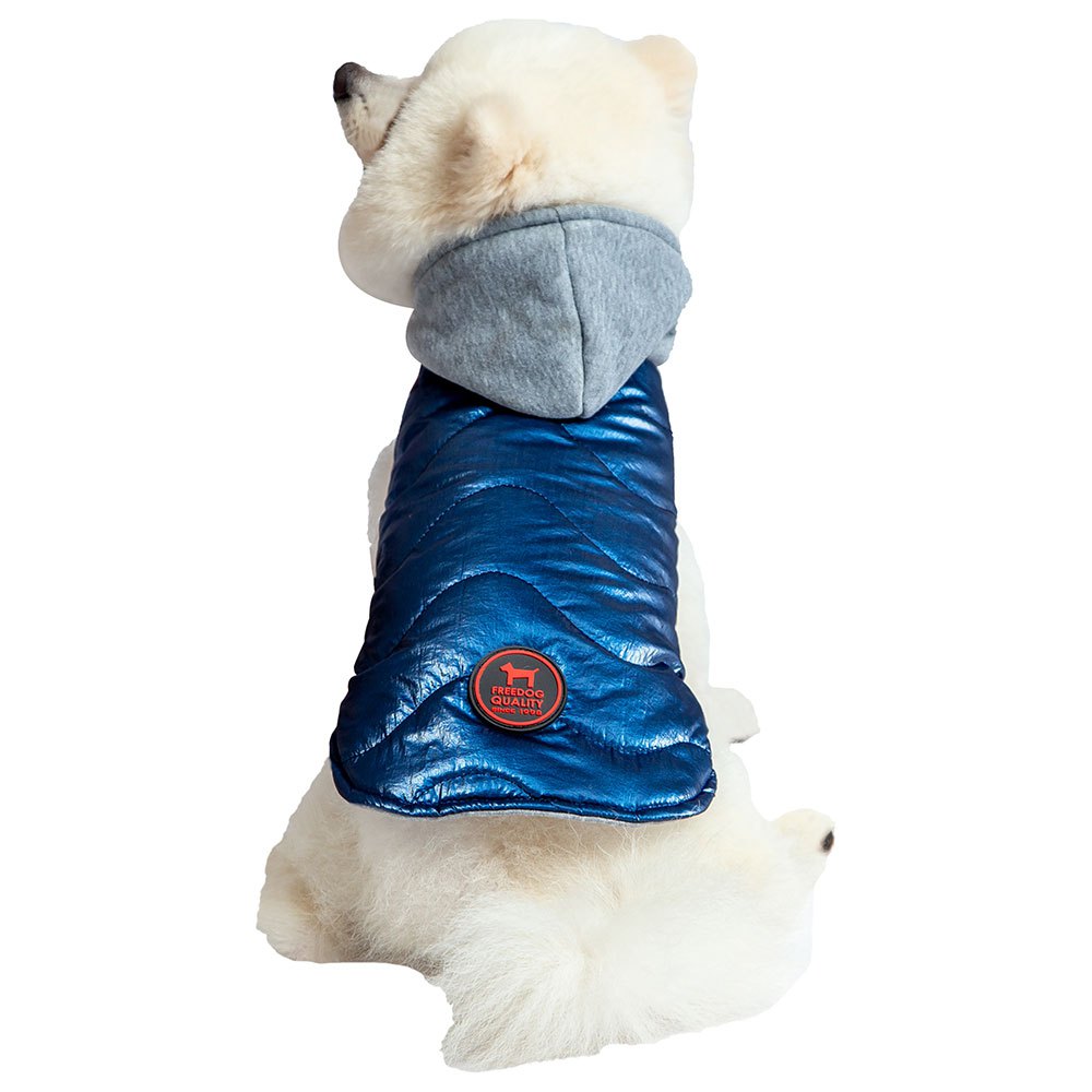 Купить Freedog 020124504 Mesos Куртка для собак Голубой Blue 45 cm 7ft.ru в интернет магазине Семь Футов