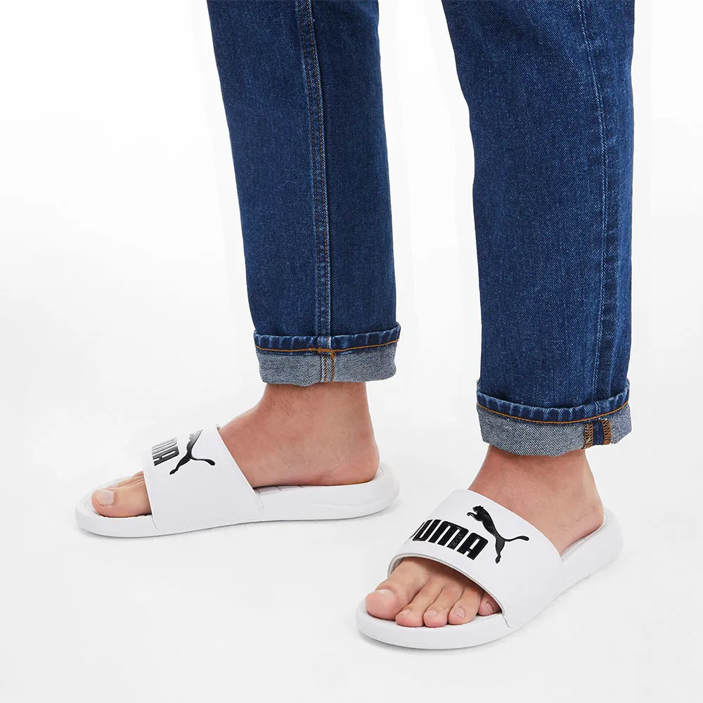 Купить Puma 372279-02-240 Шлёпанцы Popcat 20 Puma White / Puma Black 32x20x10 EU 42 7ft.ru в интернет магазине Семь Футов