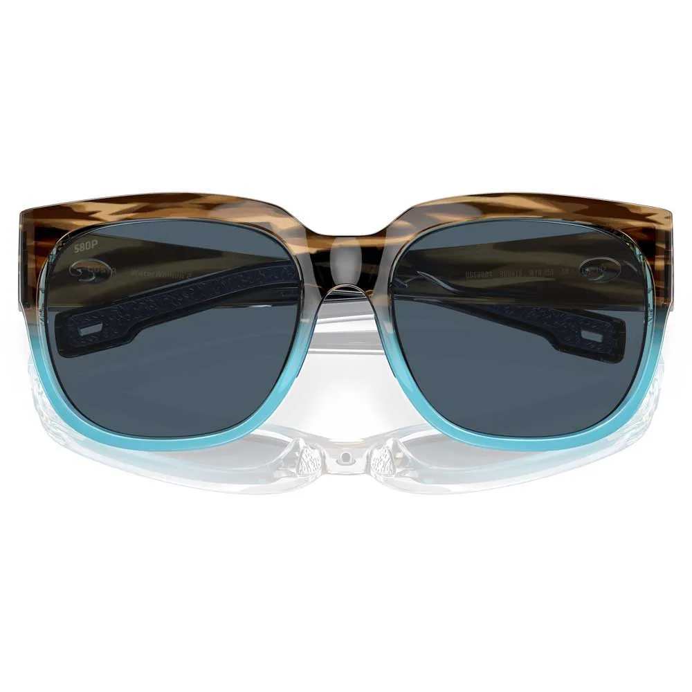 Купить Costa 06s9004-90041358 поляризованные солнцезащитные очки Waterwoman 2 Shiny Wahoo 25x12x10 Gray 580P/CAT3 7ft.ru в интернет магазине Семь Футов