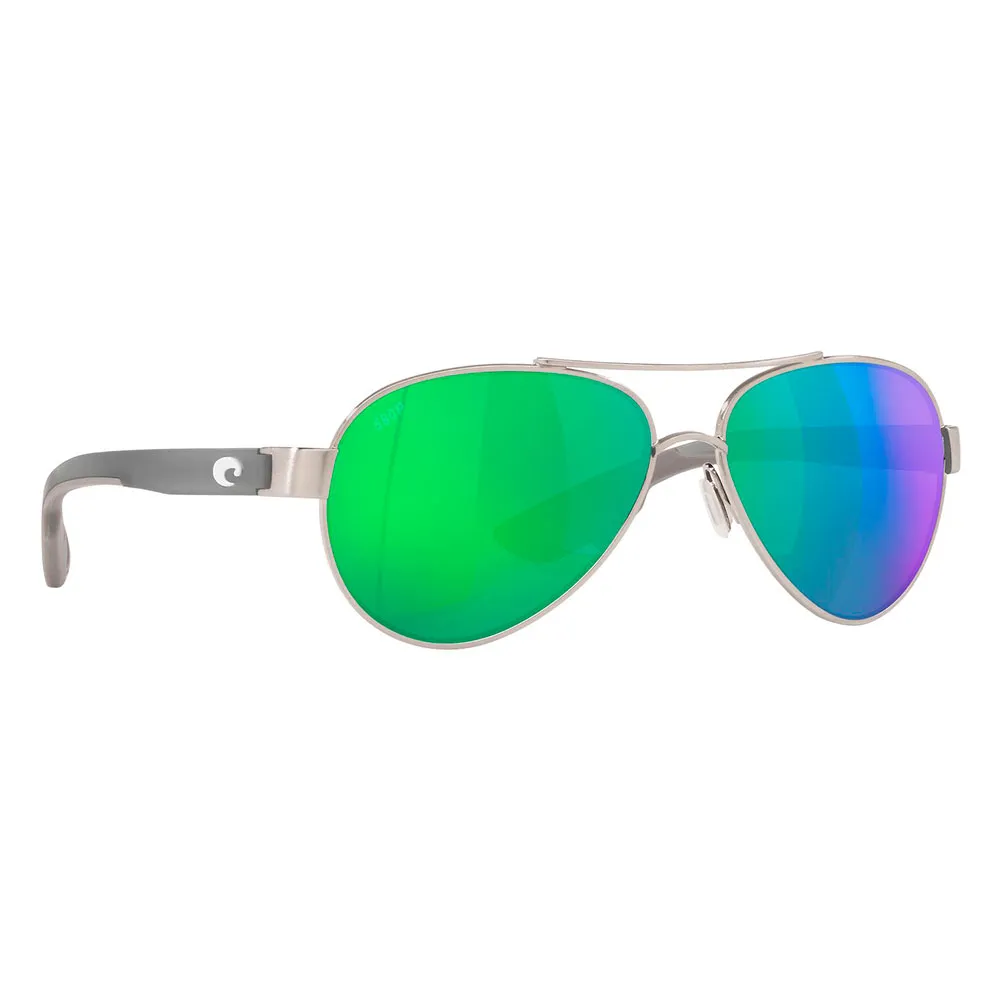 Купить Costa 06S4006-40060956 Поляризованные солнцезащитные очки Loreto Mirror Oc Ocearch Silver Green Mirror 580P/CAT2 7ft.ru в интернет магазине Семь Футов