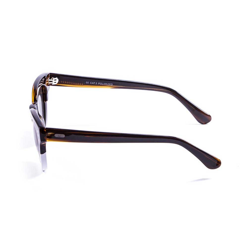 Купить Ocean sunglasses 62000.0 поляризованные солнцезащитные очки Santa Cruz Brown / White / Smoke 7ft.ru в интернет магазине Семь Футов