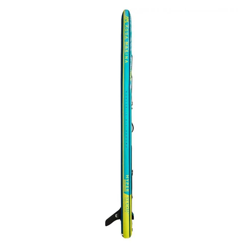Купить Aqua marina 21166 Надувной комплект для падлбординга Hyper 2022 11´6´´ Light Blue / Grey / Blue / Yellow 150x45x40 350 cm 7ft.ru в интернет магазине Семь Футов