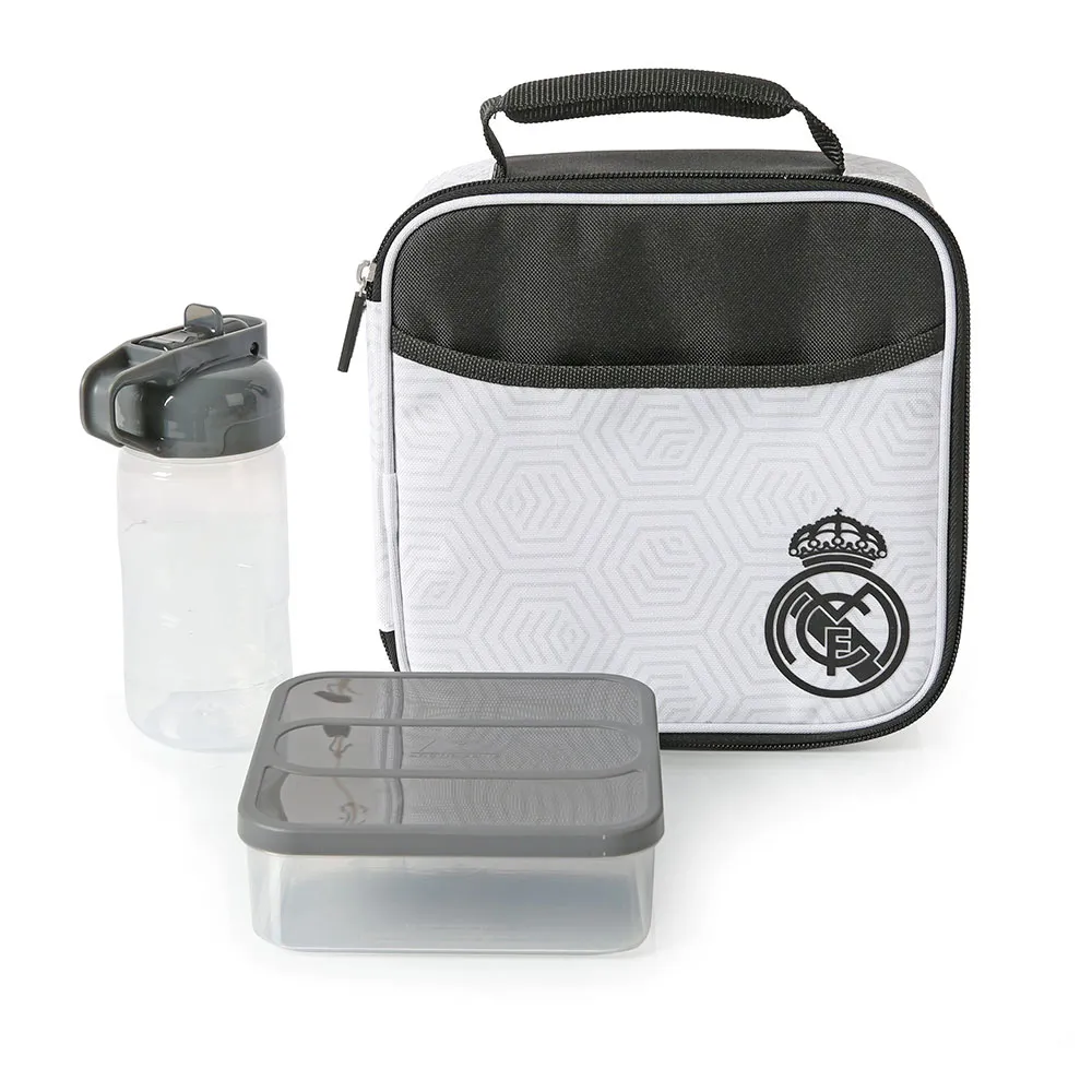 Купить Real madrid AZRM10005787-UNIT Мягкий портативный охладитель 21.0x9.5x21.6 cm Белая White 7ft.ru в интернет магазине Семь Футов