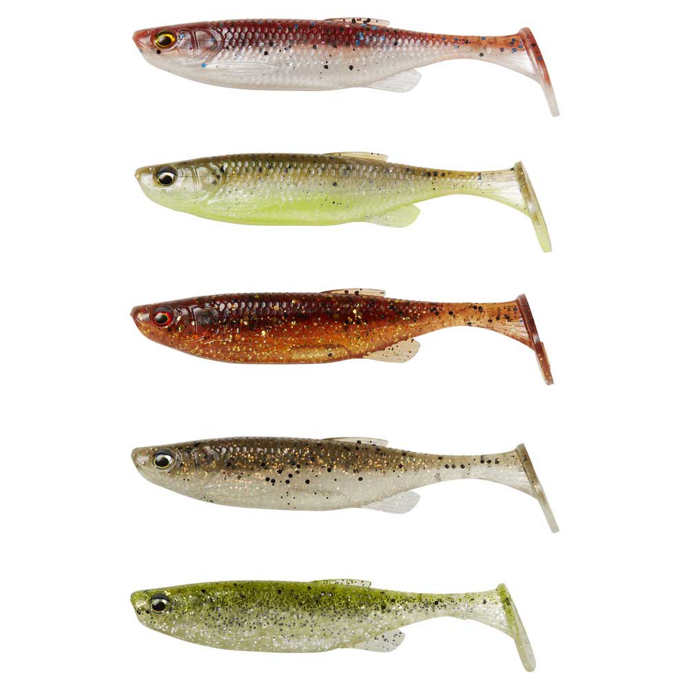 Купить Savage gear SVS76987 Fat Minnow T-Tail Мягкая приманка 75 mm 5g Holo Baitfish 7ft.ru в интернет магазине Семь Футов