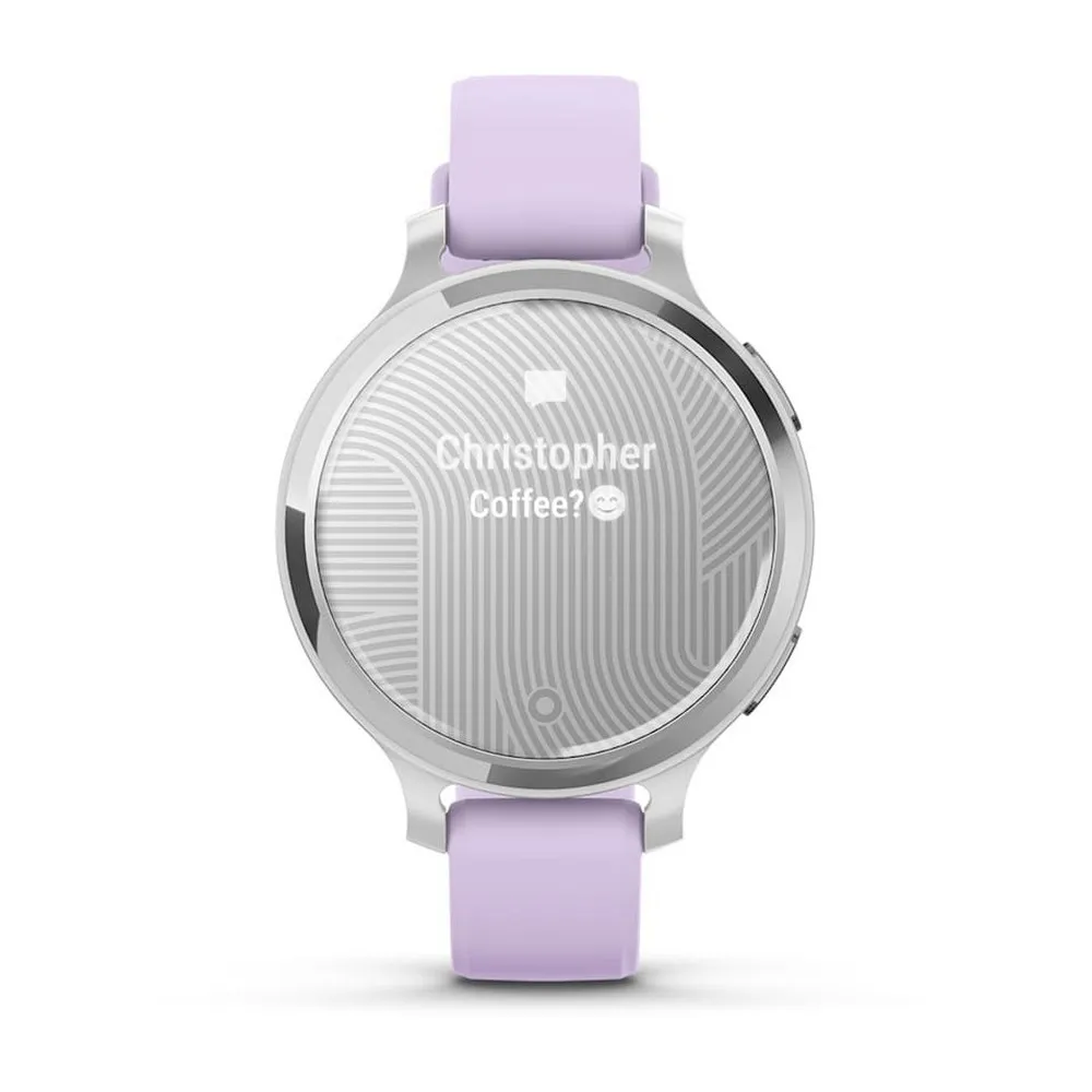 Купить Garmin 010-02891-01 Часы Lily® 2 Active Фиолетовый  Silver / Purple 7ft.ru в интернет магазине Семь Футов