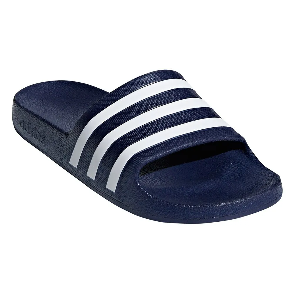 Купить adidas f35542/11 Шлёпанцы Adilette Aqua Dark Blue / Ftwr White 32x20x10 EU 46 7ft.ru в интернет магазине Семь Футов