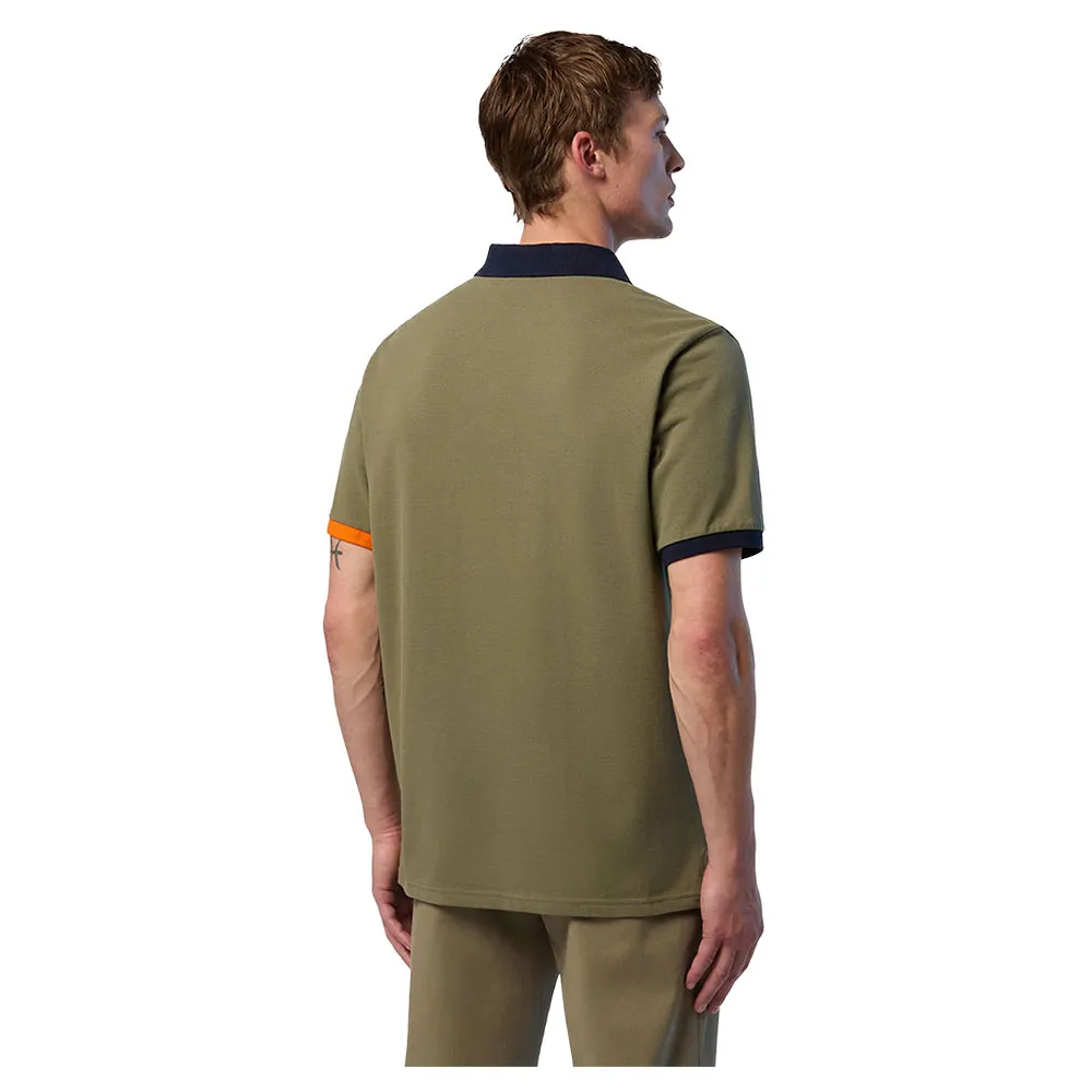 Купить North sails 692440-0421-XXL Поло с короткими рукавами Logo 692440 Коричневый Deep Green 2XL 7ft.ru в интернет магазине Семь Футов