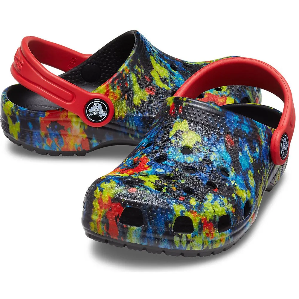 Купить Crocs 206994-4sw-c8 Деревянные башмаки Classic Tie Dye Graphic Turq Tonic / Multi 35x25x15 EU 24 7ft.ru в интернет магазине Семь Футов