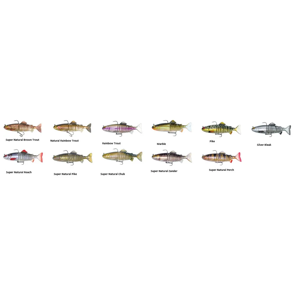 Купить Fox rage NRE407-UNIT Мягкий приманка Replicant Jointed 130g 230 mm Silver Ghost 7ft.ru в интернет магазине Семь Футов
