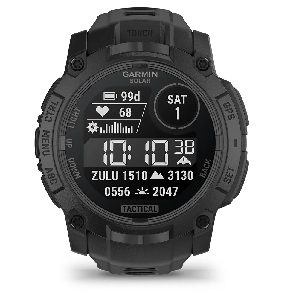 Купить Garmin 010-02935-50 Reloj Instinct® 3 50 mm Solar Tactical Edition  Black / Black 7ft.ru в интернет магазине Семь Футов