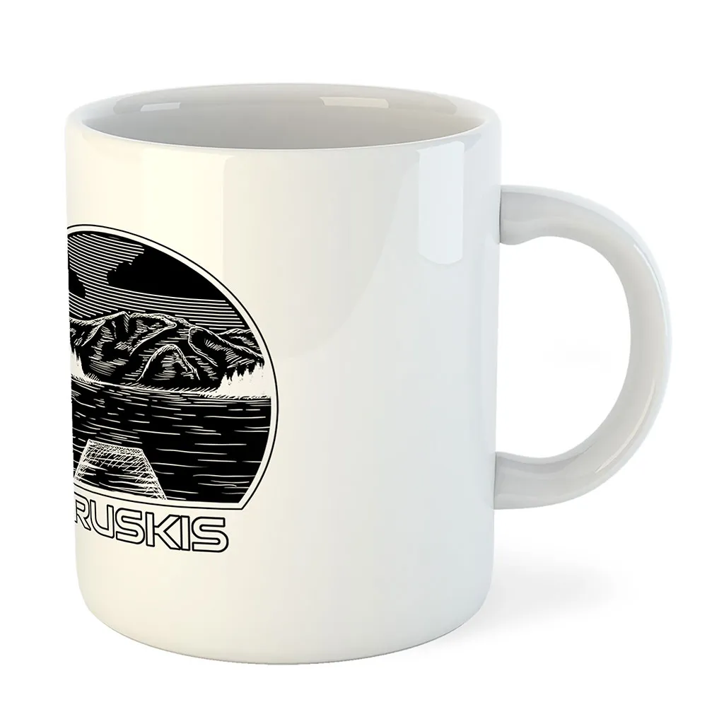Купить Kruskis 42611C401 Кружка Logo Lake 325ml  White 7ft.ru в интернет магазине Семь Футов
