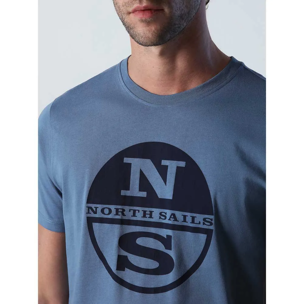 Купить North sails 692815-0768-S Футболка с коротким рукавом Graphic Голубой China Blue S 7ft.ru в интернет магазине Семь Футов