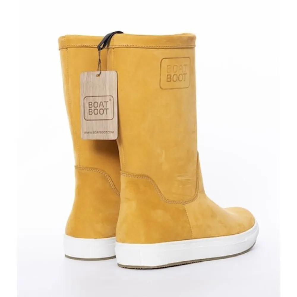 Купить Boat boot 100110123-2000-40 Сапоги None Lace Leather Yellow 40x35x15 EU 40 7ft.ru в интернет магазине Семь Футов