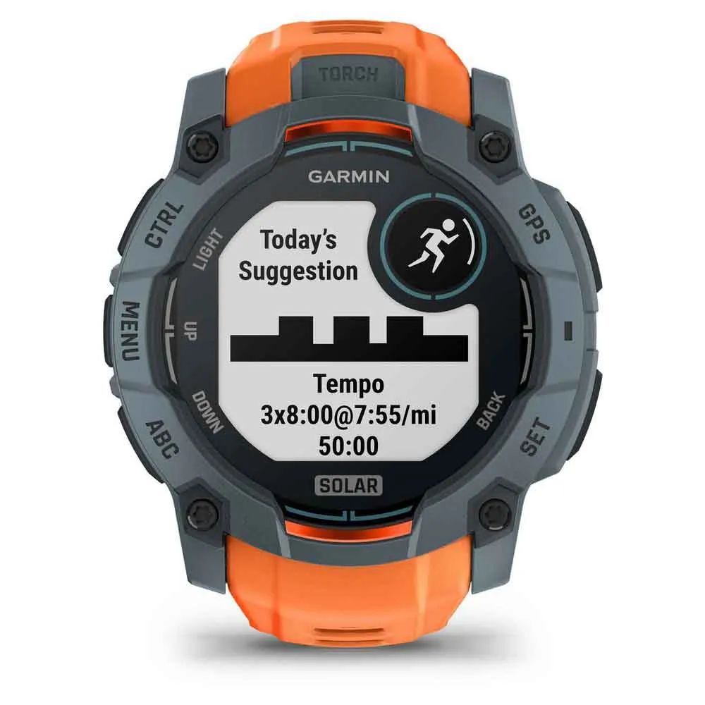 Купить Garmin 010-02935-01 Часы Instinct 3 50 mm Solar Оранжевый Grey / Orange 7ft.ru в интернет магазине Семь Футов