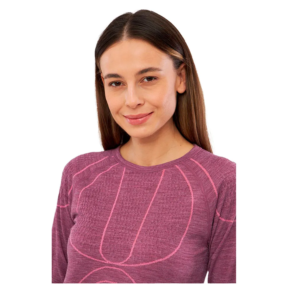Купить Viking 500/23/5758/3840/xl Базовый слой с длинным рукавом Lana Pro Merino Claret / Light Pink 30x25x2 7ft.ru в интернет магазине Семь Футов