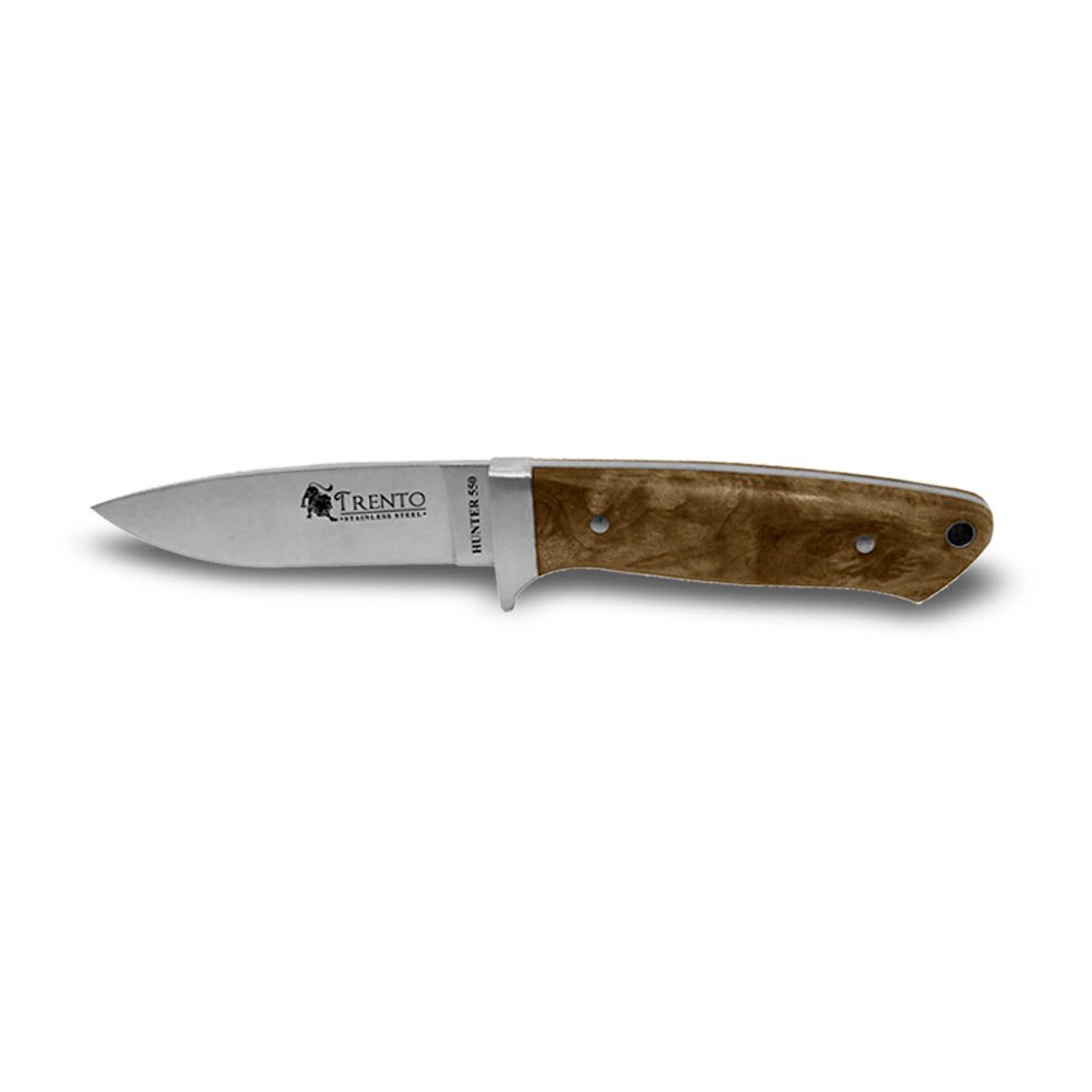 Купить Trento 131589 Hunter 550 Нож Серебристый  Brown 90 mm 7ft.ru в интернет магазине Семь Футов