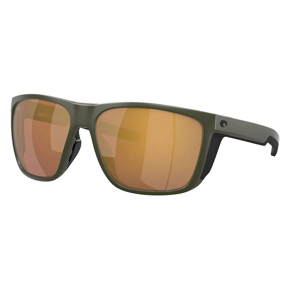 Купить Costa 06S9012-90121662 поляризованные солнцезащитные очки Ferg xl Matte Olive Gold Mirror 580G/CAT3 7ft.ru в интернет магазине Семь Футов