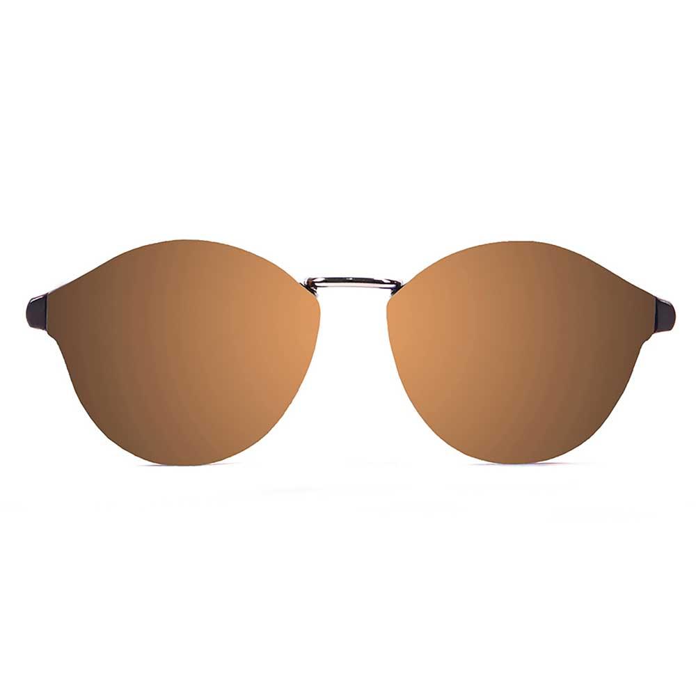 Купить Ocean sunglasses 10308.2 поляризованные солнцезащитные очки Loiret Matte Demy Brown Up / Gold Trans Down Brown Flat/CAT3 7ft.ru в интернет магазине Семь Футов
