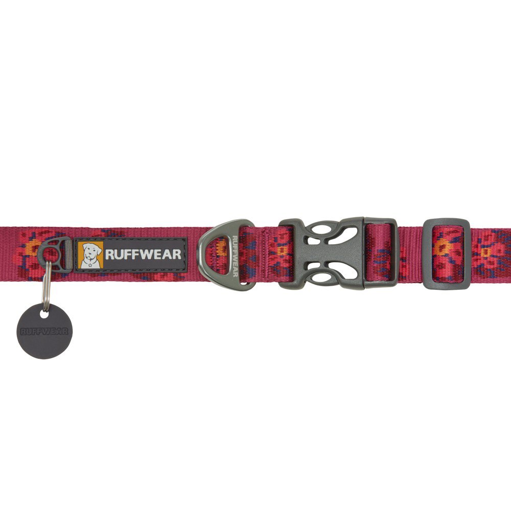 Купить Ruffwear 25204-9042026 Flat Out Собачий ошейник Розовый Alpenglow Burst 51-66 cm 7ft.ru в интернет магазине Семь Футов