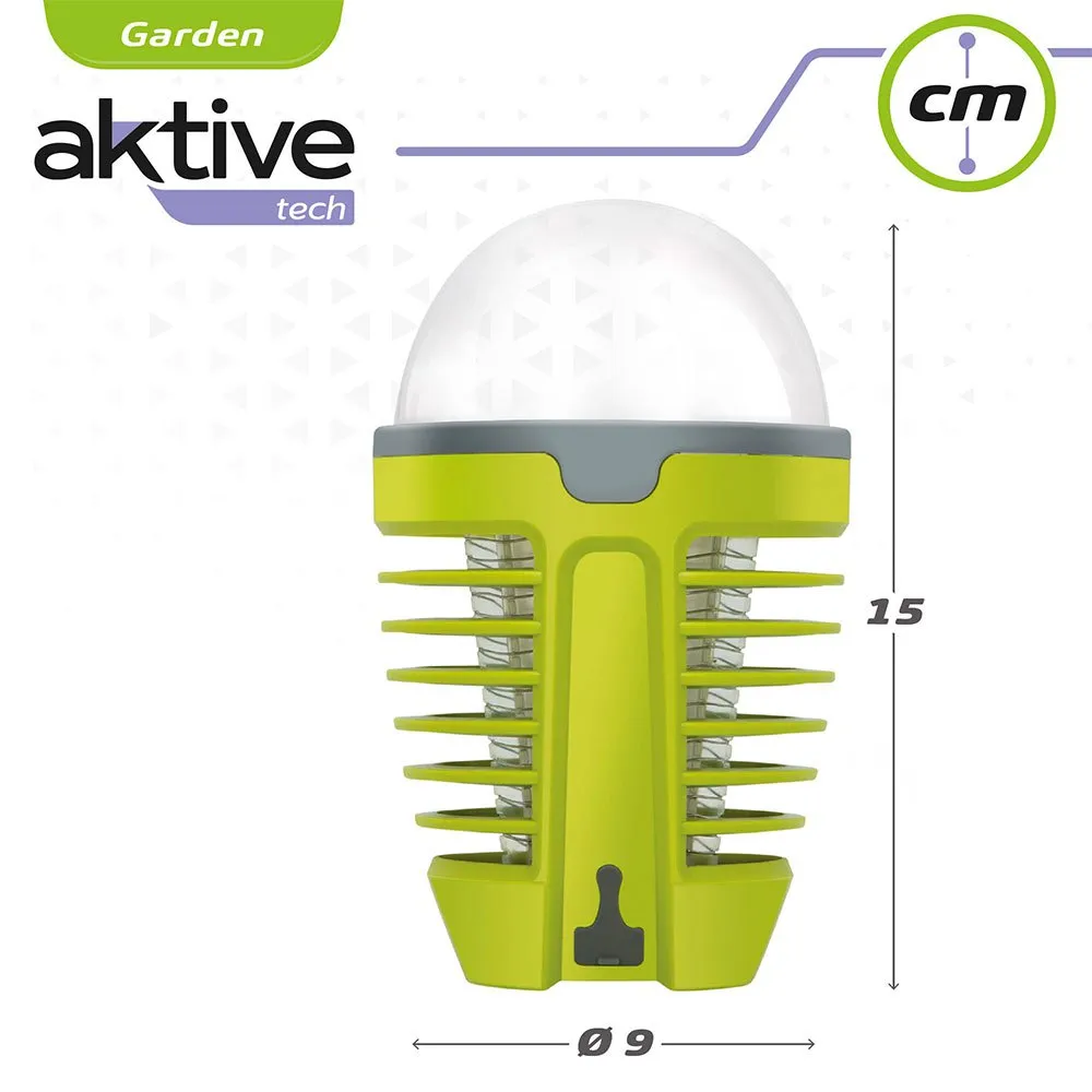 Купить Aktive 61552 УФ-лампа от комаров с ночным светодиодным освещением Бесцветный Multicolor 7ft.ru в интернет магазине Семь Футов