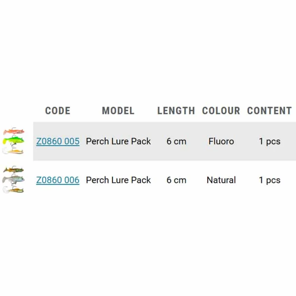 Купить Zebco Z0860005 Мягкий приманка Fluoro Perch 60 mm  Multicolor 7ft.ru в интернет магазине Семь Футов