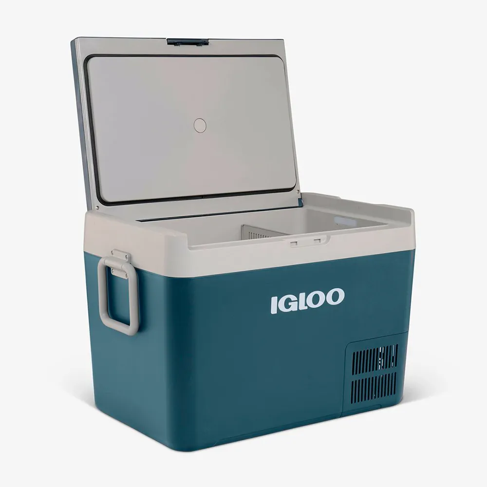 Купить Igloo coolers agdigllot0008 Жесткий переносной кулер ICF 60 Cool Box 62L Electric Blue / Grey 72x45x48 7ft.ru в интернет магазине Семь Футов