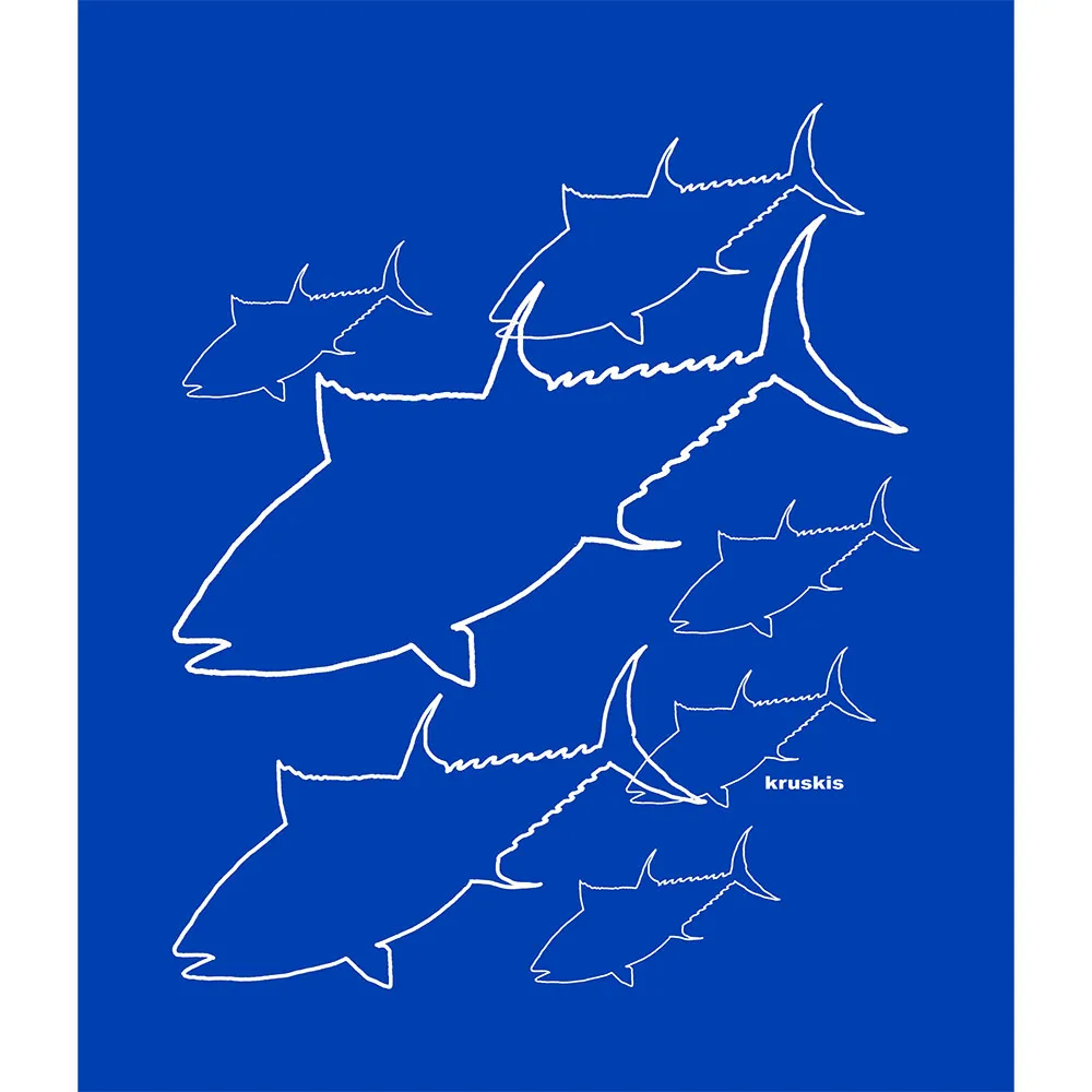 Купить Kruskis su1067040501k033 Толстовка с капюшоном Tuna Royal Blue 30x25x10 XL 7ft.ru в интернет магазине Семь Футов