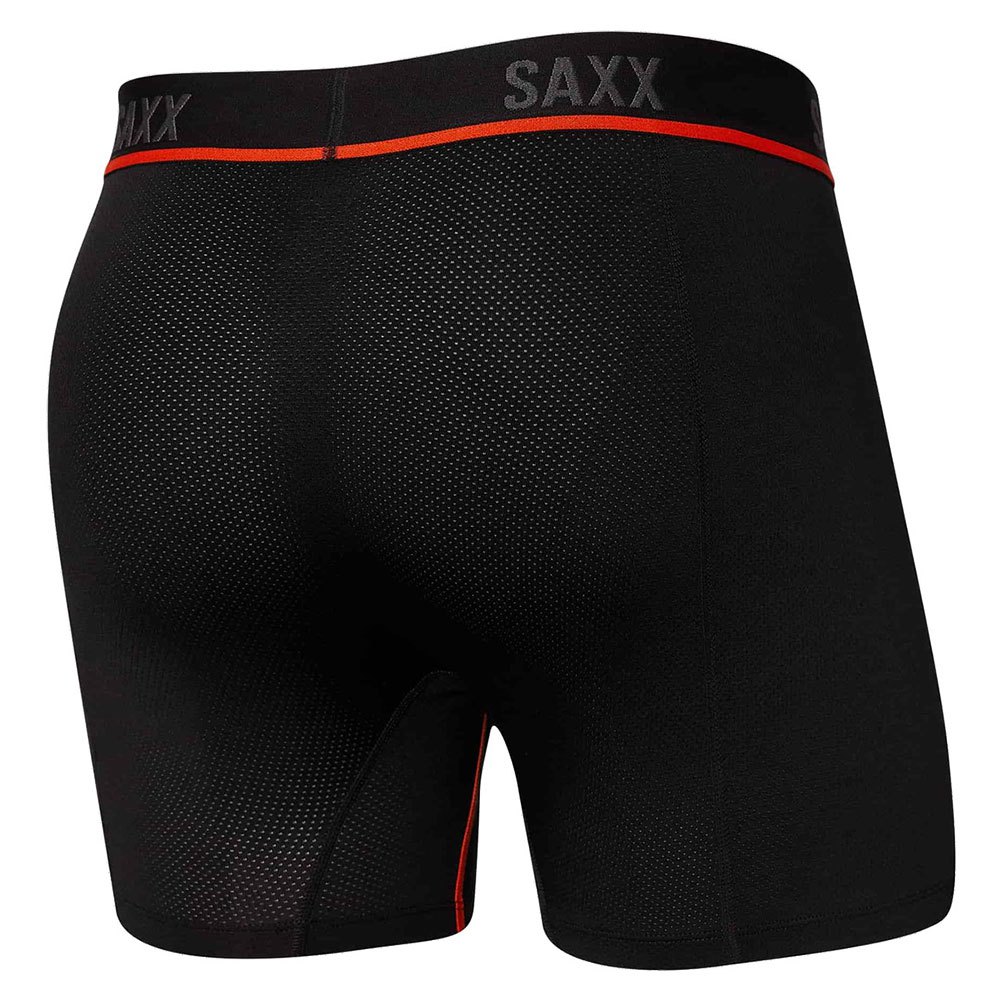 Купить SAXX Underwear SXBB32.BVR.L Боксёр Kinetic HD Черный  Black / Vermillion L 7ft.ru в интернет магазине Семь Футов