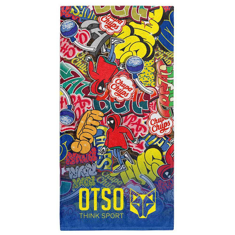 Купить Otso T15075-CHGRAFFITI22-USZ полотенце Chupa Chups Многоцветный Graffiti 7ft.ru в интернет магазине Семь Футов