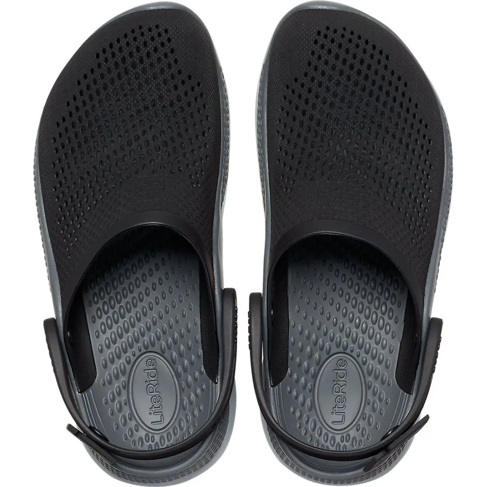 Купить Crocs 206708-0dd-m13 Деревянные башмаки Literide 360 Black / Slate Grey 35x25x15 EU 48 7ft.ru в интернет магазине Семь Футов