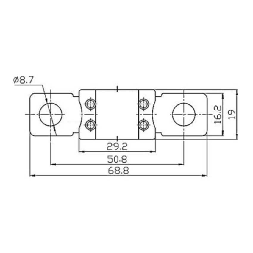 Купить Victron energy NT-1001 Mega 500A/32V Предохранитель Black 7ft.ru в интернет магазине Семь Футов