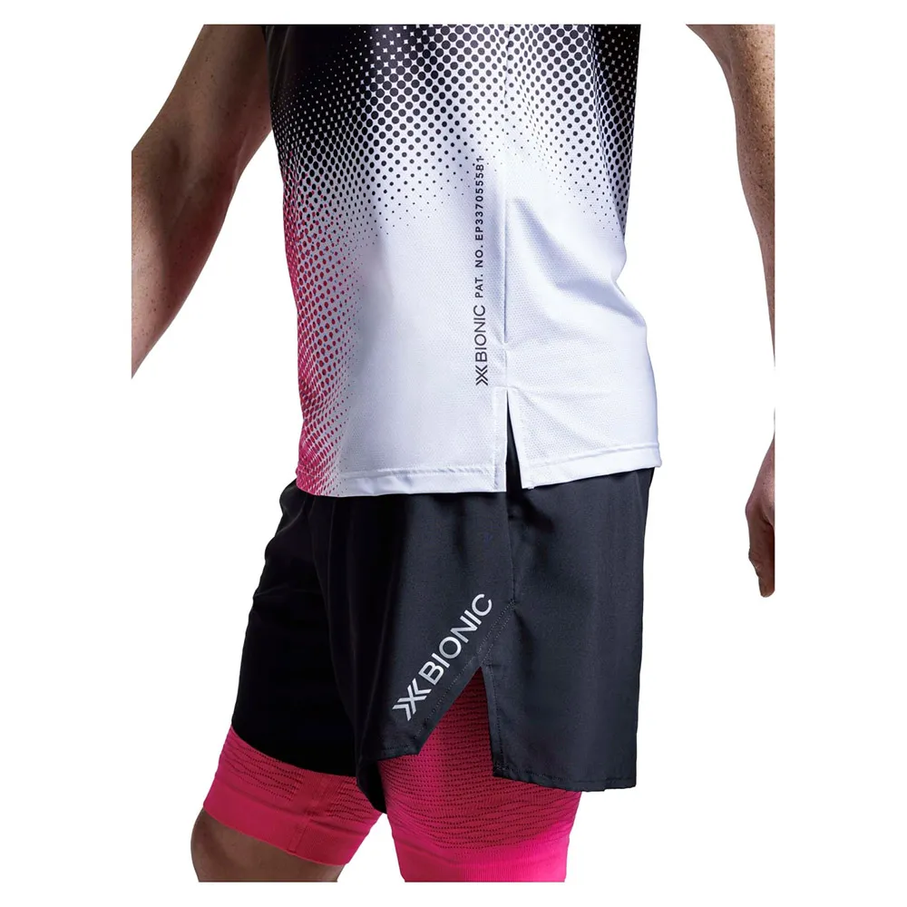 Купить X-BIONIC cf-rtpts25m-p124-xxl базовый слой без рукавов CoreFusion Run Dot Fade / Neo Pink / White 30x25x2 2XL 7ft.ru в интернет магазине Семь Футов