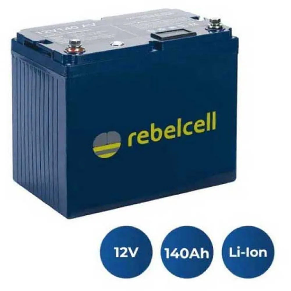 Купить Rebelcell nbr-007 Литий-ионный аккумулятор 12V140 AV 1.67 Kwh Blue 26x17x21 7ft.ru в интернет магазине Семь Футов
