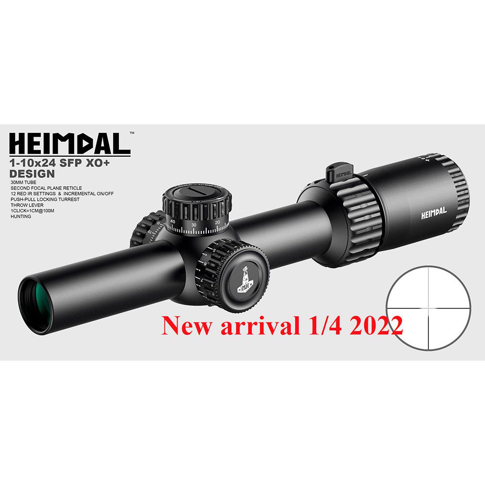 Купить Mjoelner hunting 20415003720 оптический визор Heimdal XO+ 30 mm Black  Hunt 7ft.ru в интернет магазине Семь Футов