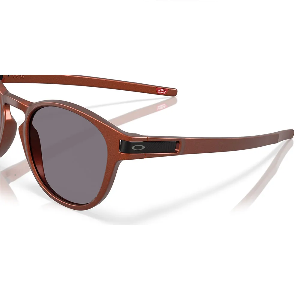Купить Oakley OO9265-7353 поляризованные солнцезащитные очки Latch Fire Orange Prizm Grey Polarized/CAT3 7ft.ru в интернет магазине Семь Футов