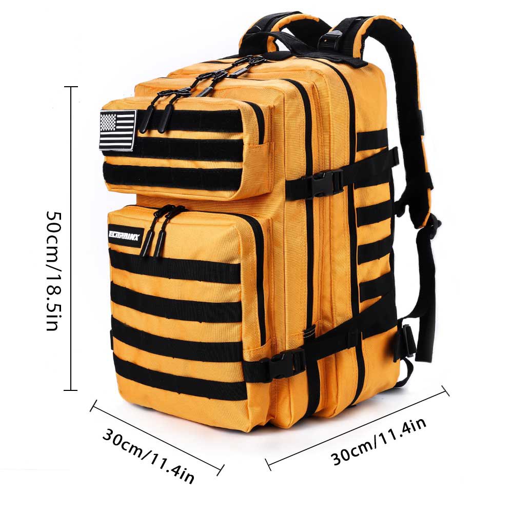 Купить Elitex training X001OEIHXL V1 45L Тактический рюкзак Желтый Orange 7ft.ru в интернет магазине Семь Футов