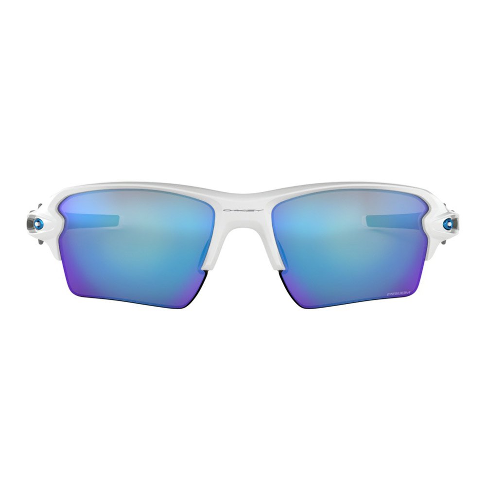 Купить Oakley OO9188-9459 Солнцезащитные очки Flak 2.0 XL Prizm Polished White Prizm Sapphire/CAT3 7ft.ru в интернет магазине Семь Футов