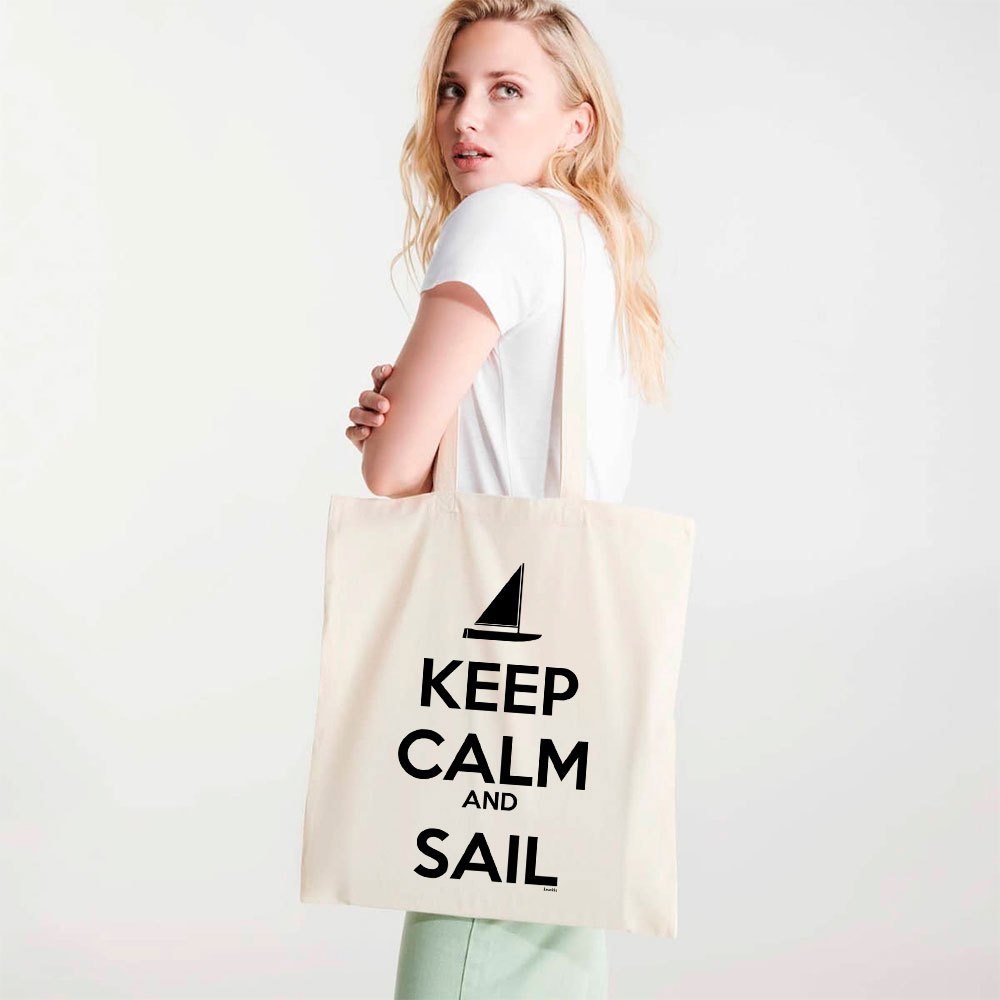 Купить Kruskis BO7601M1529S090 Keep Calm And Sail Сумка Бежевый  Beige 7ft.ru в интернет магазине Семь Футов