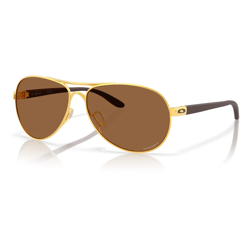 Купить Oakley OO4079-5159-59 Солнцезащитные очки Feedback Золотистый Satin Gold Prizm Bronze/CAT3 7ft.ru в интернет магазине Семь Футов