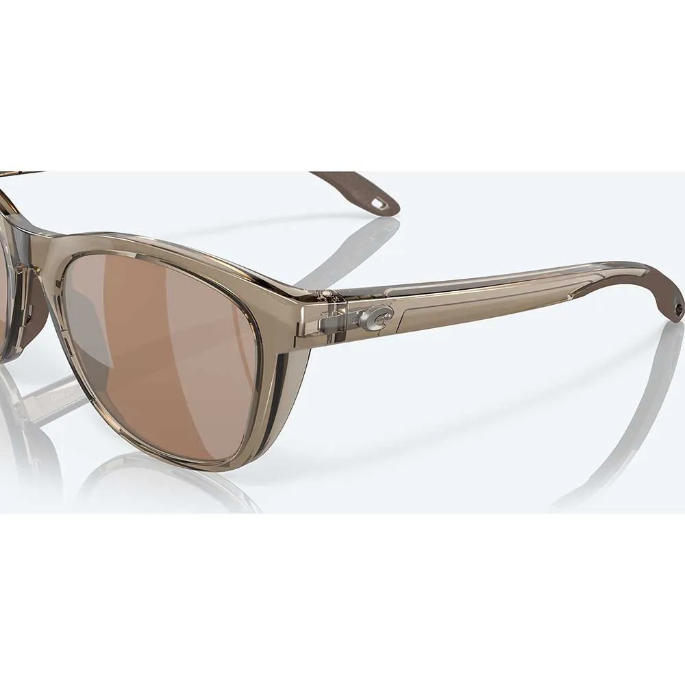 Купить Costa 06s9108-91080454 поляризованные солнцезащитные очки Aleta Taupe Crystal 25x12x10 Copper Silver Mirror 580P/CAT2 7ft.ru в интернет магазине Семь Футов