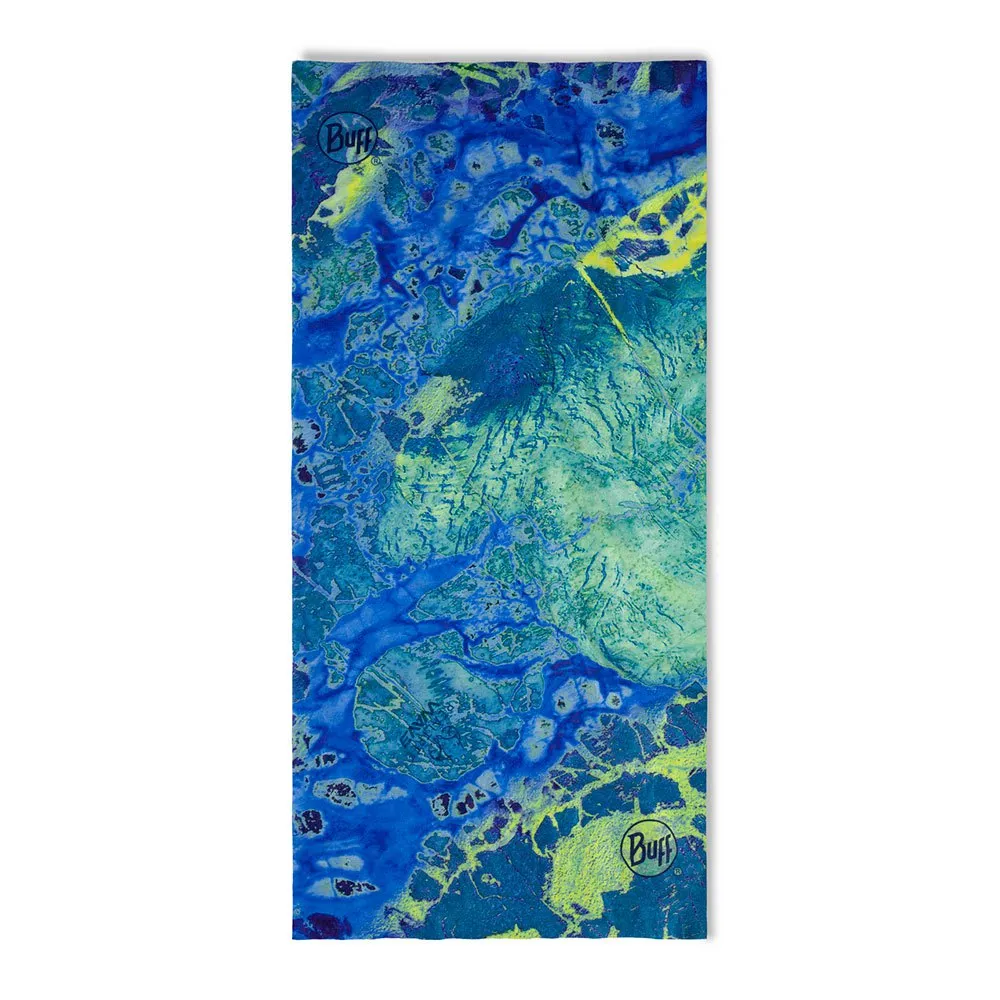 Купить Buff ® 124988.555.10.00 Шарф-хомут Coolnet UV® Голубой  Blue / Yellow 7ft.ru в интернет магазине Семь Футов