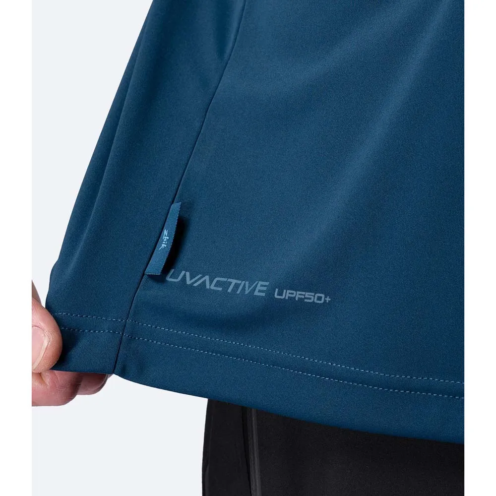 Купить Zhik atp-0086-m-tea-lll Поло с коротким рукавом UV Uvactive Zip Sports Deep Teal 30x20x5 7ft.ru в интернет магазине Семь Футов