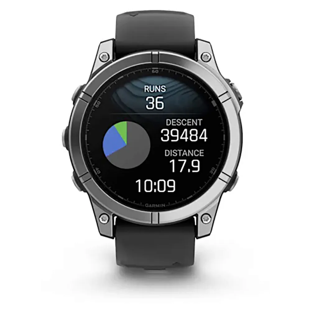 Купить Garmin 010-03025-00 Часы Fenix E 47 mm Amoled  Stainless Steel / Graphite 7ft.ru в интернет магазине Семь Футов