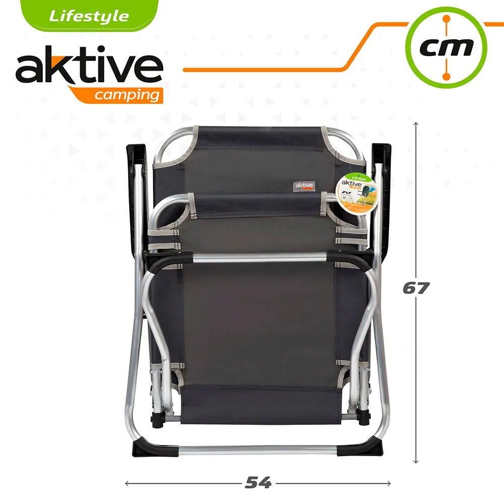Купить Aktive R-16043613-52884 складной стул 54x57x91 cm отремонтированы Black 7ft.ru в интернет магазине Семь Футов
