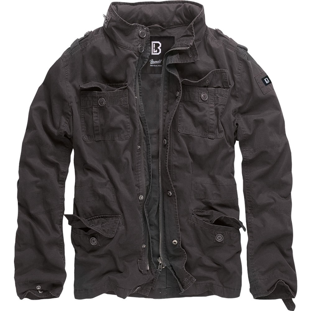 Купить Brandit 3116-2-S Куртка Britannia Черный  Black S 7ft.ru в интернет магазине Семь Футов