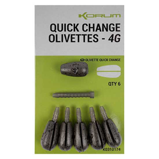 Купить Korum K0310175 Quick Change Olivette Вести  Dark Green 5 g 7ft.ru в интернет магазине Семь Футов