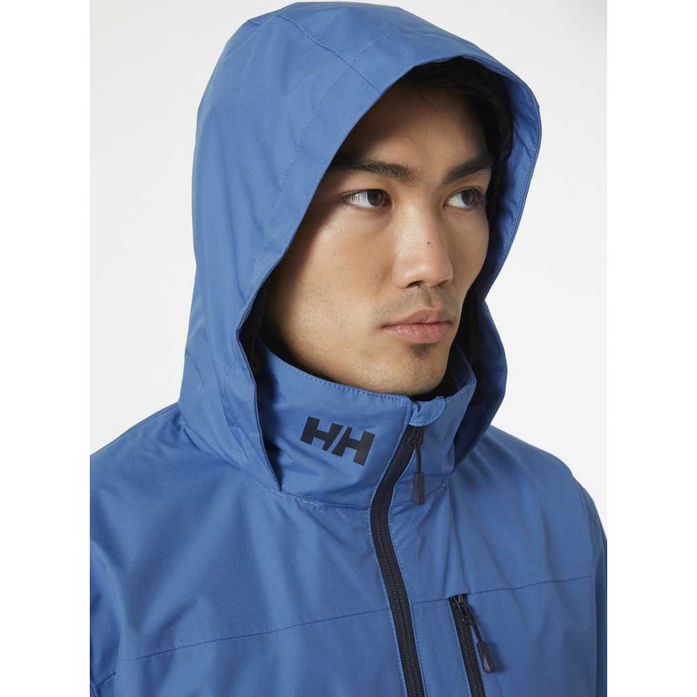 Купить Helly hansen 33874_636-M Куртка Crew Midlayer Голубой  Azurite M 7ft.ru в интернет магазине Семь Футов