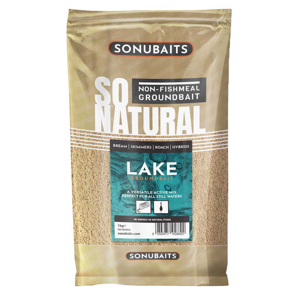 Купить Sonubaits S1780004-UNIT So Natural Lake 1kg Прикормка  Brown 7ft.ru в интернет магазине Семь Футов